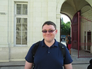 Tommy's first day at the Institution Saint-Louis!